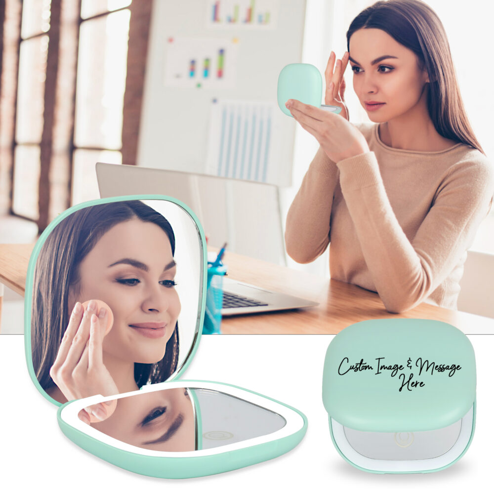 Max Clarity Customizable & Portable LED Makeup Mirror 1